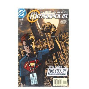 SUPERMAN: METROPOLIS 1 NEWSSTAND Danijel Zezelj Chuck Austen DC COMICS 2003 NEW